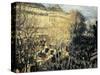 Carnival on the Boulevard Des Capucines-Claude Monet-Stretched Canvas