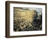 Carnival on the Boulevard Des Capucines-Claude Monet-Framed Art Print