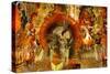 Carnival Parade at the Sambodrome, Rio de Janeiro, Brazil, South America-Yadid Levy-Stretched Canvas