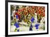 Carnival Parade at the Sambodrome, Rio de Janeiro, Brazil, South America-Yadid Levy-Framed Photographic Print