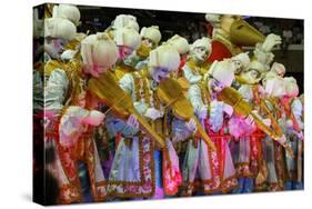 Carnival Parade at the Sambodrome, Rio de Janeiro, Brazil, South America-Yadid Levy-Stretched Canvas