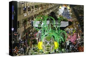 Carnival Parade at the Sambodrome, Rio de Janeiro, Brazil, South America-Yadid Levy-Stretched Canvas