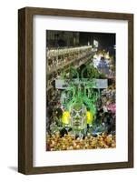 Carnival Parade at the Sambodrome, Rio de Janeiro, Brazil, South America-Yadid Levy-Framed Photographic Print