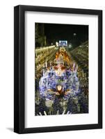 Carnival Parade at the Sambodrome, Rio de Janeiro, Brazil, South America-Yadid Levy-Framed Photographic Print