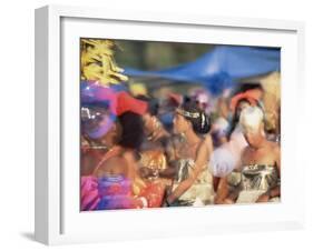 Carnival Procession, Guadeloupe, West Indies, Caribbean, Central America-S Friberg-Framed Photographic Print