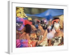 Carnival Procession, Guadeloupe, West Indies, Caribbean, Central America-S Friberg-Framed Photographic Print