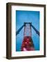 Carnival rides at St. Peter's Fiesta, Cape Ann, Gloucester, Massachusetts, USA-null-Framed Photographic Print