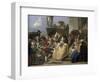 Carnival Scene, 18th Century-Giovanni Battista Tiepolo-Framed Giclee Print