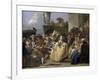 Carnival Scene, 18th Century-Giovanni Battista Tiepolo-Framed Giclee Print