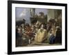 Carnival Scene, 18th Century-Giovanni Battista Tiepolo-Framed Giclee Print