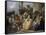Carnival Scene, 18th Century-Giovanni Battista Tiepolo-Framed Stretched Canvas