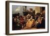 Carnival Scene, or the Minuet-Giovanni Domenico Tiepolo-Framed Giclee Print