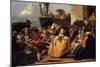 Carnival Scene, or the Minuet-Giovanni Domenico Tiepolo-Mounted Giclee Print