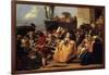 Carnival Scene, or the Minuet-Giovanni Domenico Tiepolo-Framed Giclee Print