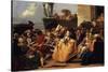 Carnival Scene, or the Minuet-Giovanni Domenico Tiepolo-Stretched Canvas