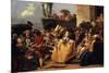 Carnival Scene, or the Minuet-Giovanni Domenico Tiepolo-Mounted Giclee Print