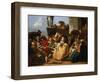 Carnival Scene (The Minue)-Giandomenico Tiepolo-Framed Giclee Print