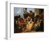 Carnival Scene (The Minue)-Giandomenico Tiepolo-Framed Giclee Print