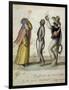 Carnival Scene, Watercolour by Ramon Salas, Ecuador, 19th Century-null-Framed Giclee Print