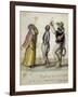 Carnival Scene, Watercolour by Ramon Salas, Ecuador, 19th Century-null-Framed Giclee Print