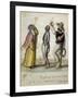 Carnival Scene, Watercolour by Ramon Salas, Ecuador, 19th Century-null-Framed Giclee Print