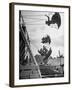 Carnival, Showing One of the Rides-Walter Sanders-Framed Photographic Print