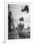 Carnival, Showing One of the Rides-Walter Sanders-Framed Photographic Print