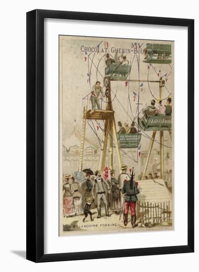 Carnival Swing-null-Framed Giclee Print