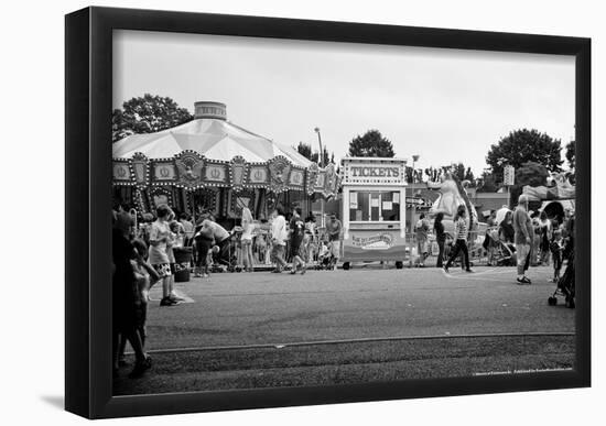 Carnival Ticket Booth-null-Framed Poster