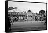 Carnival Ticket Booth-null-Framed Stretched Canvas