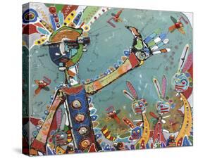 Carnival Time I-Anthony Breslin-Stretched Canvas
