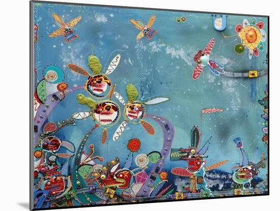 Carnival Time II-Anthony Breslin-Mounted Premium Giclee Print