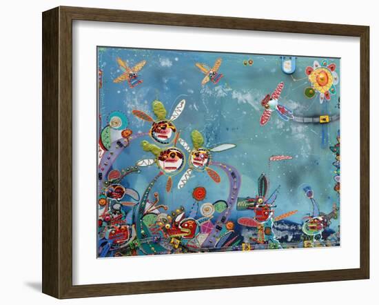 Carnival Time II-Anthony Breslin-Framed Art Print