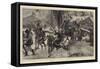 Carnival Time in the Bavarian Alps-Hubert von Herkomer-Framed Stretched Canvas