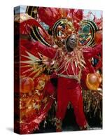 Carnival, Trinidad, West Indies, Caribbean, Central America-Adam Woolfitt-Stretched Canvas