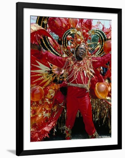 Carnival, Trinidad, West Indies, Caribbean, Central America-Adam Woolfitt-Framed Photographic Print