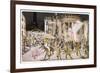 Carnival with Fireworks on November Fifth at Bridgwater Somerset-null-Framed Premium Giclee Print