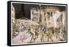 Carnival with Fireworks on November Fifth at Bridgwater Somerset-null-Framed Stretched Canvas