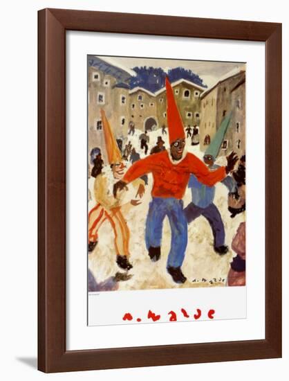 Carnival-Alfons Walde-Framed Art Print