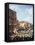Carnival-Canaletto-Framed Stretched Canvas