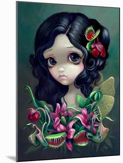 Carnivorous Bouquet Fairy-Jasmine Becket-Griffith-Mounted Art Print