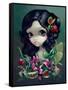 Carnivorous Bouquet Fairy-Jasmine Becket-Griffith-Framed Stretched Canvas