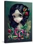 Carnivorous Bouquet Fairy-Jasmine Becket-Griffith-Stretched Canvas