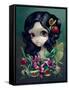 Carnivorous Bouquet Fairy-Jasmine Becket-Griffith-Framed Stretched Canvas