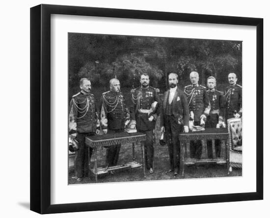 Carnot and Cab. Militaire-null-Framed Photographic Print