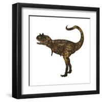 Carnotaurus Dinosaur-Stocktrek Images-Framed Art Print