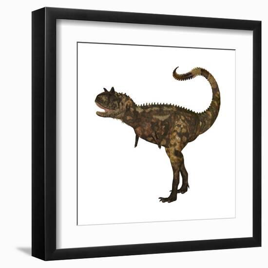 Carnotaurus Dinosaur-Stocktrek Images-Framed Art Print