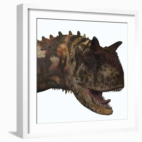 Carnotaurus Dinosaur-Stocktrek Images-Framed Art Print