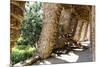 Carobs Viaduct, Park Guell, Barcelona, Spain-George Oze-Mounted Photographic Print