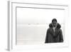 Carol Hall at Seattle's Fisherman's Wharf on a Misty Morning, Puget Sound, Seattle, Washington-Allan Grant-Framed Photographic Print